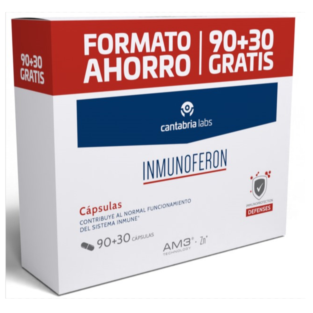 -Vitaminas y Suplementos-Cantabria labs-Cantabria Labs,defensas y probioticos,inmunoferon-Farmacia Cruz Cubierta