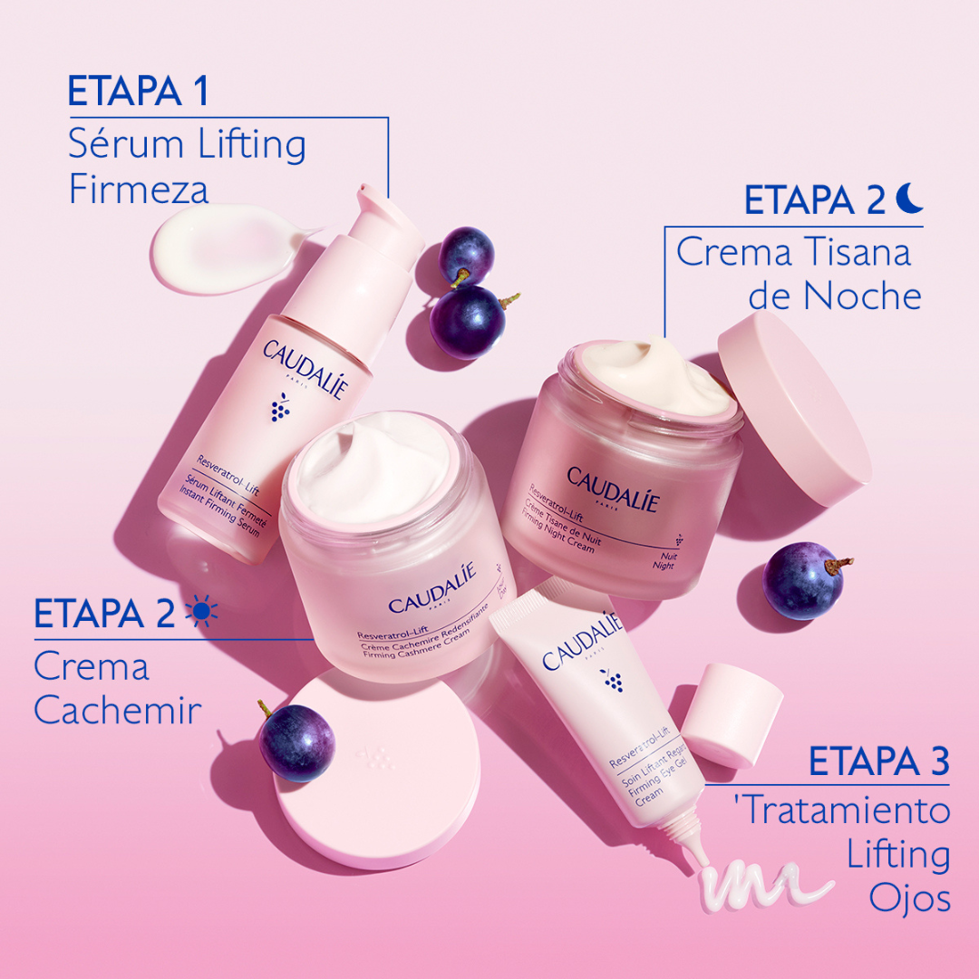 -Crema reafirmante-Caudalie-Caudalie, crema de noche, piel adulta, piel joven, piel madura, piel normal, piel seca, piel sensible, Resveratrol, Resveratrol Lift 3x2-Farmacia Cruz Cubierta