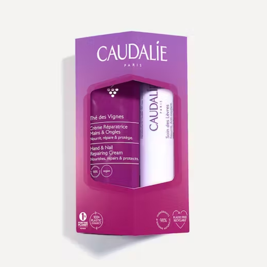 -Crema de manos-Caudalie-Caudalie,Crema de manos,pack caudalie,pack de regalo,Protector Labial-Farmacia Cruz Cubierta