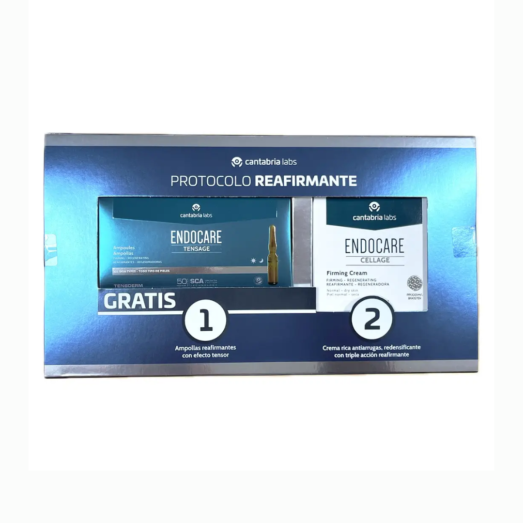 -Antiedad-Cantabria Labs-Ampollas faciales,antiedad,Cantabria Labs,Crema de día,Endocare,Endocare Cellage,Endocare Tensage,pack de regalo,piel adulta,piel madura,piel normal,piel seca-Farmacia Cruz Cubierta