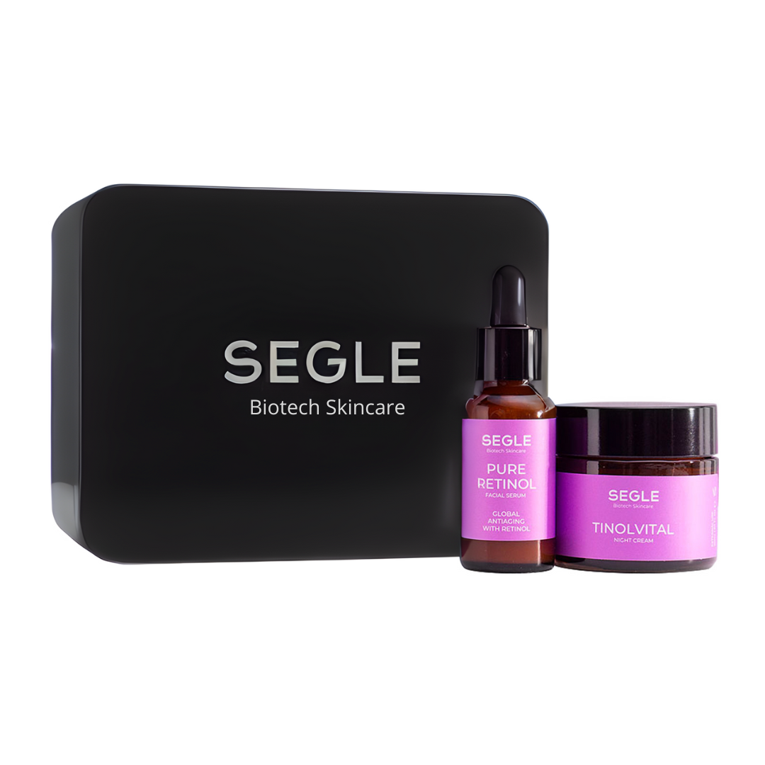-Para Piel Madura y Normal-Segle-antiedad,antimanchas,Crema de día,cuidado masculino,DTO25,pack de regalo,piel adulta,piel madura,piel normal,piel seca,Segle,Segle Tinolvital,Sérum-Farmacia Cruz Cubierta