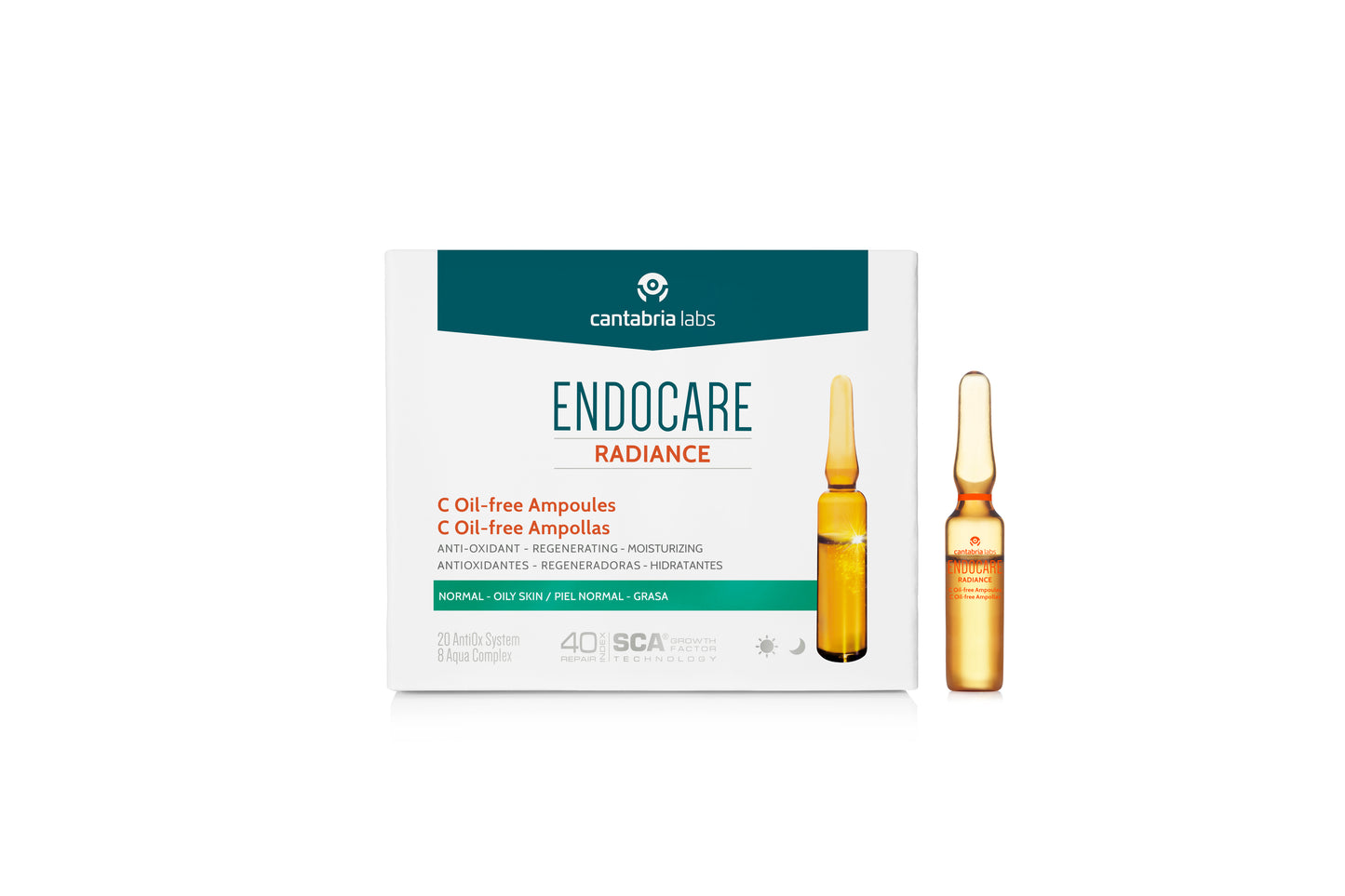 -Mascarillas y Ampollas-Cantabria Labs-Agua Micelar,Ampollas faciales,antiedad,Antioxidante,Cantabria Labs,Endocare Radiance,pack de regalo,piel adulta,piel grasa,piel madura,piel normal-Farmacia Cruz Cubierta