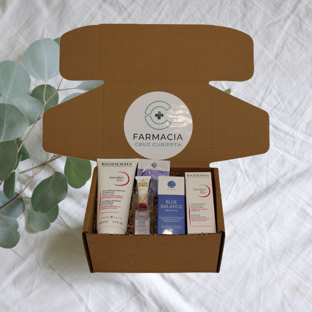 -Dermatitis Seborreica-farmacia cruz cubierta-beauty box,Bioderma,Bioderma Sensibio,piel adulta,piel joven,piel sensible,Segle,Segle Blue Balance-Farmacia Cruz Cubierta