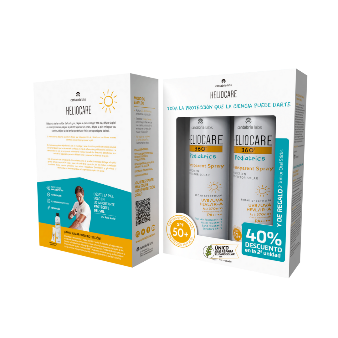 -Protección Solar-Cantabria Labs-Cantabria Labs,duplo,Heliocare,heliocare pediatrics,pack promocional,protección solar corporal,Protector Solar,solar infantil-Farmacia Cruz Cubierta