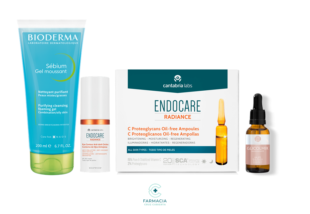 -Para Piel Madura y Grasa-farmacia cruz cubierta-Ampollas faciales,antiedad,beauty box,Bioderma,Bioderma Sebium,Contorno de Ojos y Labios,cuidado de noche,cuidados semanales,Endocare,piel madura,Sérum-Farmacia Cruz Cubierta
