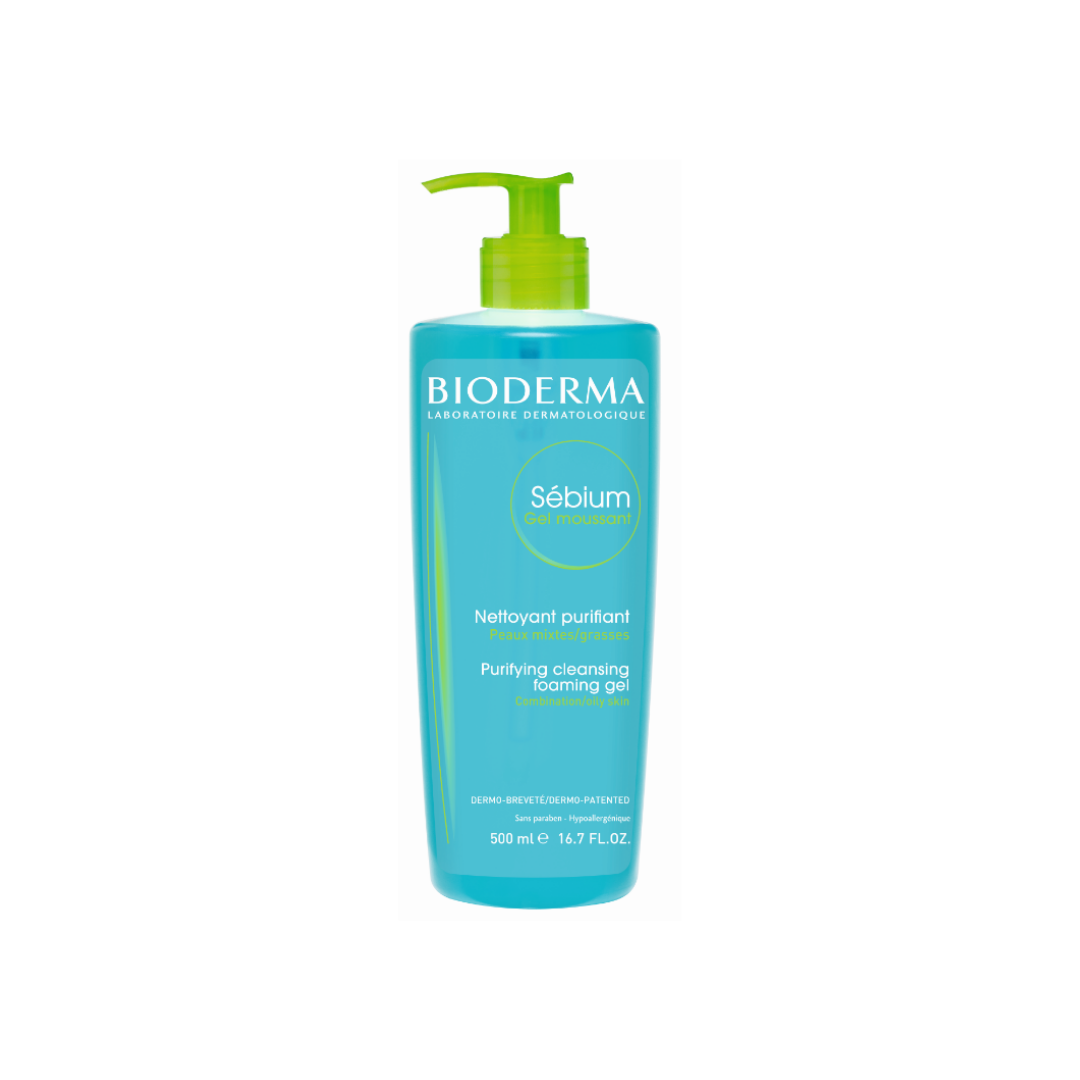 -Limpiadores Faciales-Bioderma-Bioderma,Bioderma Sebium,Gel limpiador,piel adulta,Piel con Acné,piel grasa,piel joven,piel madura-Farmacia Cruz Cubierta