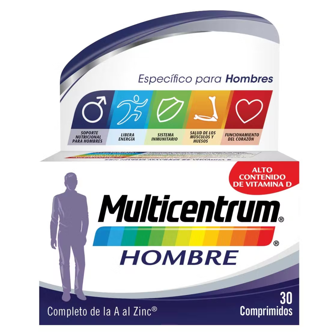 -Vitaminas y Suplementos-GSK-Complejos vitamínicos, Multicentrum-Farmacia Cruz Cubierta