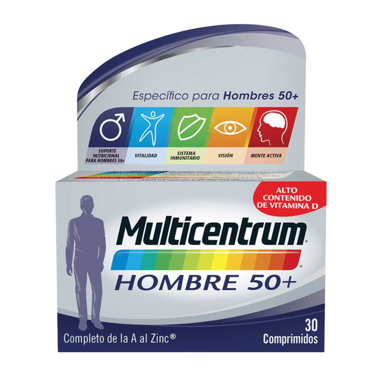 -Vitaminas y Suplementos-HALEON-Complejos vitamínicos, Multicentrum-Farmacia Cruz Cubierta