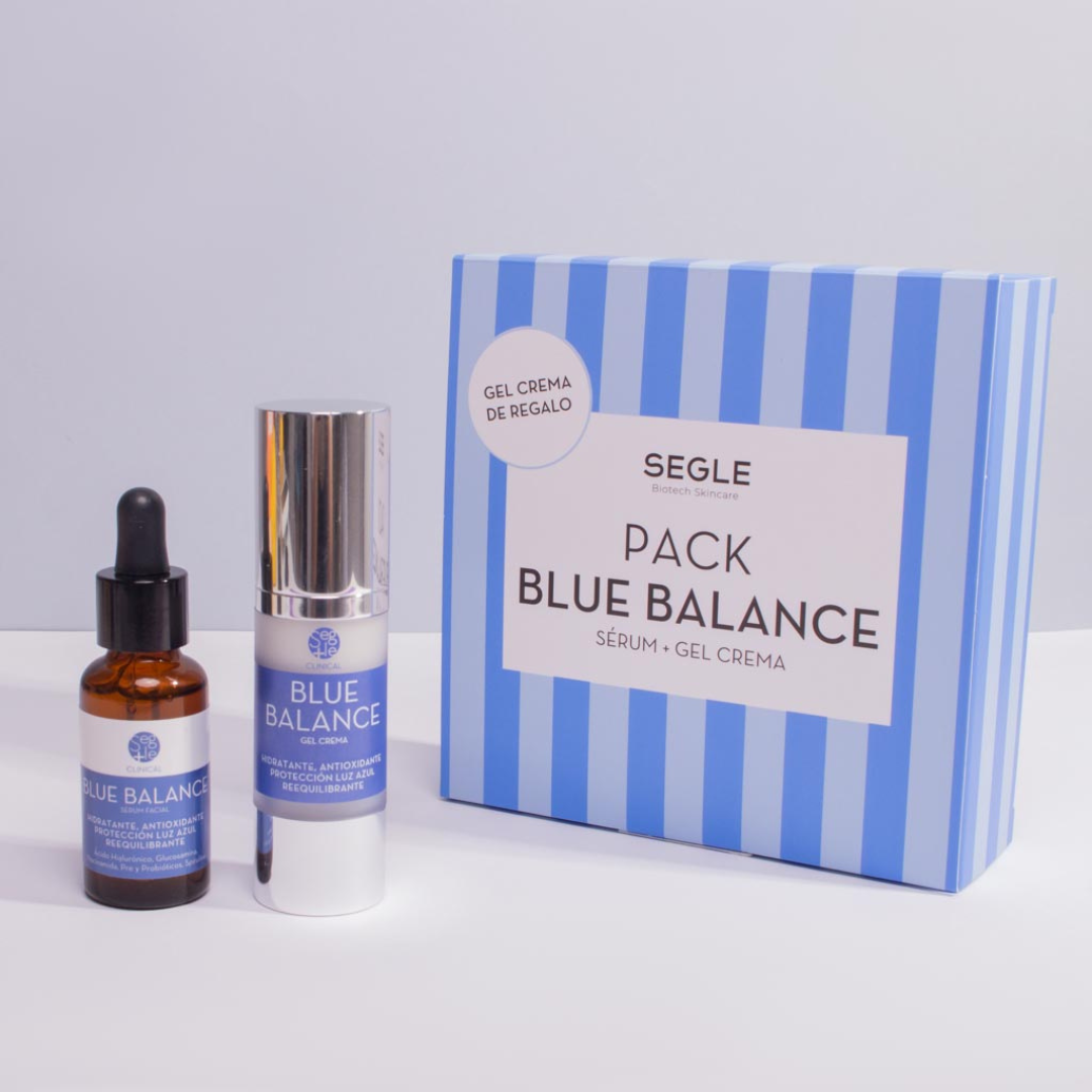-Segle-antiedad, antimanchas, pack de regalo, piel adulta, piel atópica, Piel con Acné, piel grasa, piel joven, piel normal, piel sensible, Segle, Segle Blue Balance, Sérum-Farmacia Cruz Cubierta