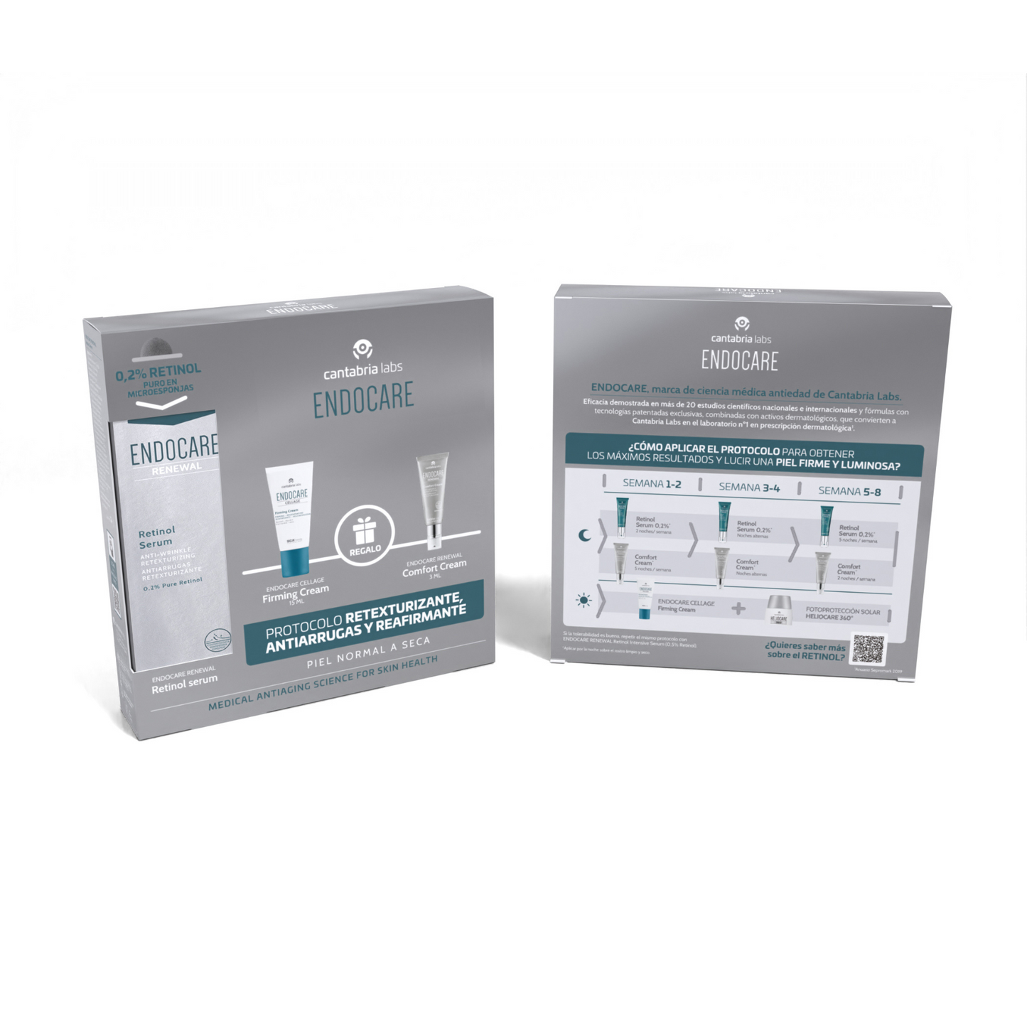 -Antiedad-Cantabria Labs-antiedad,antimanchas,Cantabria Labs,Endocare,Endocare Renewal,pack de regalo,piel adulta,piel grasa,piel madura,piel normal,piel seca,Sérum-Farmacia Cruz Cubierta