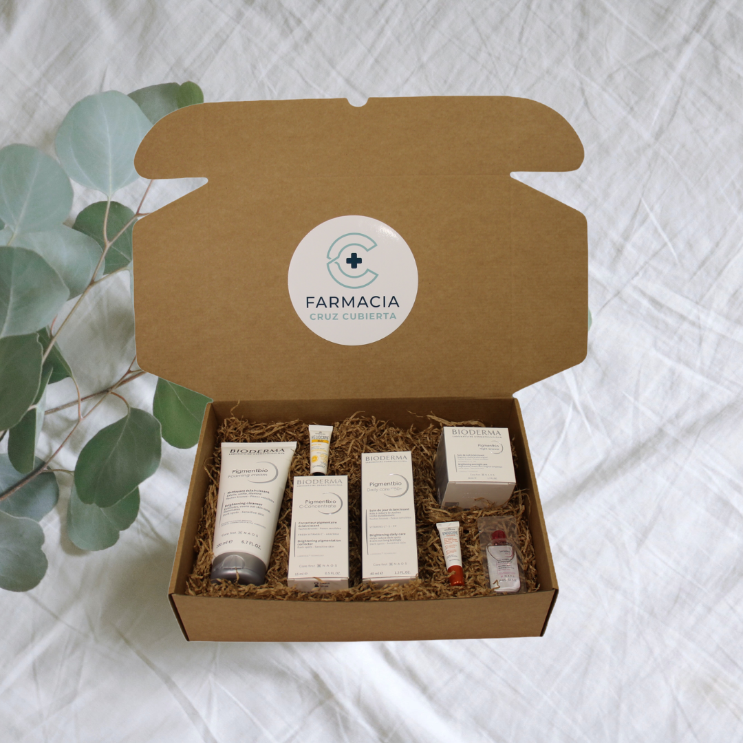 -Cuidado para piel sensible-farmacia cruz cubierta-antimanchas, beauty box, Bioderma, Bioderma Pigmentbio, crema de noche, piel adulta, piel joven, piel madura, piel sensible-Farmacia Cruz Cubierta