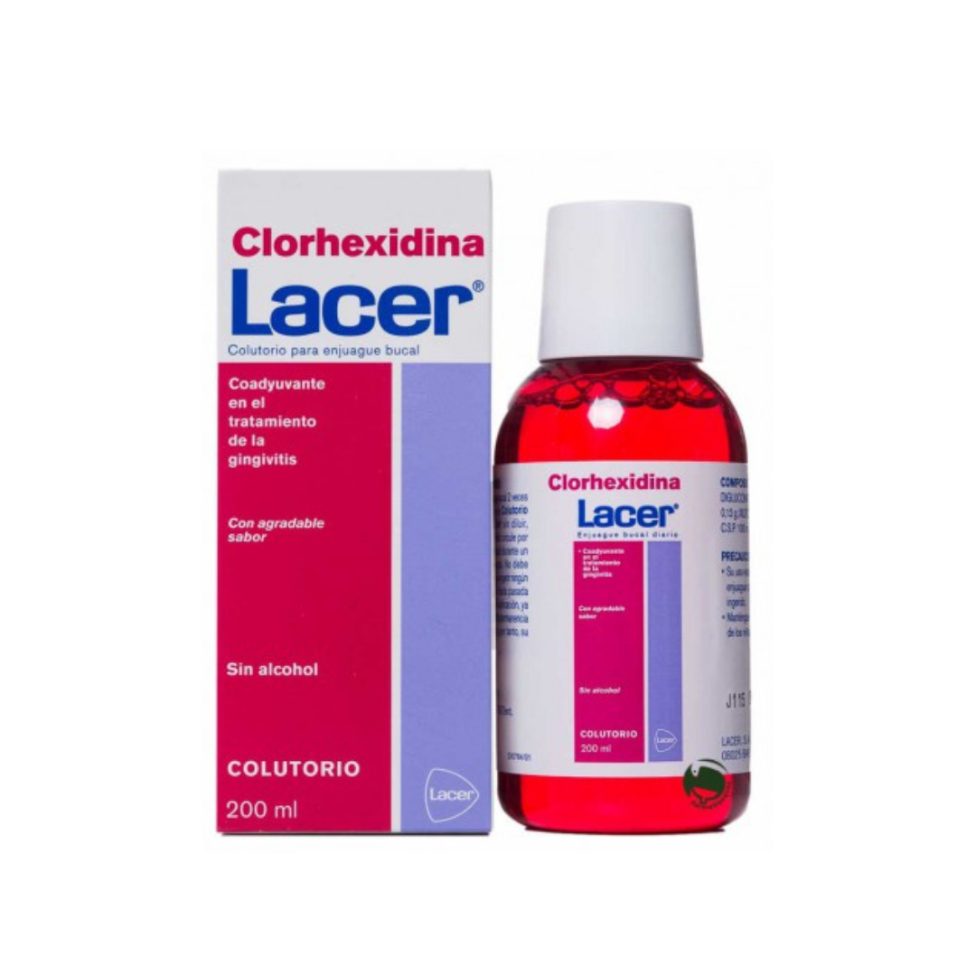 LACER CLORHEXIDINA COLUTORIO 200 ML Farmacia Cruz Cubierta LACER CLORHEXIDINA COLUTORIO 200 ML Farmacia Cruz Cubierta