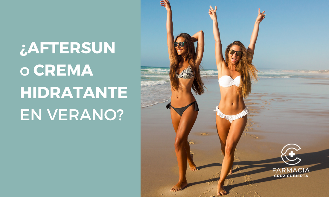 ¿POR QUÉ DEBES SUSTITUIR TU CREMA HIDRATANTE POR UN AFTERSUN EN TUS VACACIONES?