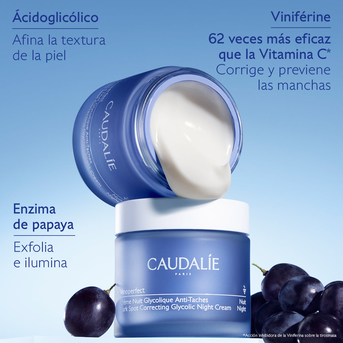 -Crema antimanchas-Caudalie-antimanchas,Caudalie,crema de noche,piel adulta,piel joven,piel madura,piel normal,piel seca,piel sensible,Promo 30 vinoperfect,Vinoperfect-Farmacia Cruz Cubierta