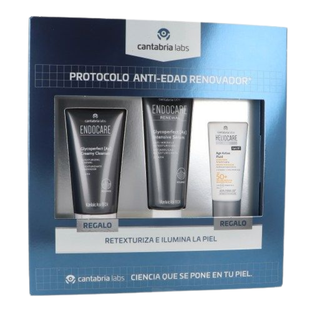 PACK ENDOCARE RENEWAL GLYCOPERFECT INTENSIVE+2 MINITALLAS