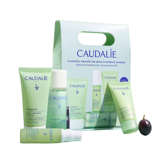 -Para Piel Joven con Acné-Caudalie-Caudalie,gel anti imperfecciones,pack caudalie,piel adulta,Piel con Acné,piel grasa,piel joven,Sérum,Vinopure-Farmacia Cruz Cubierta