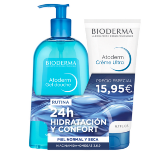 BIODERMA PACK ATODERM GEL DUCHA 500ML + ATODERM CREMA ULTRA 200ML