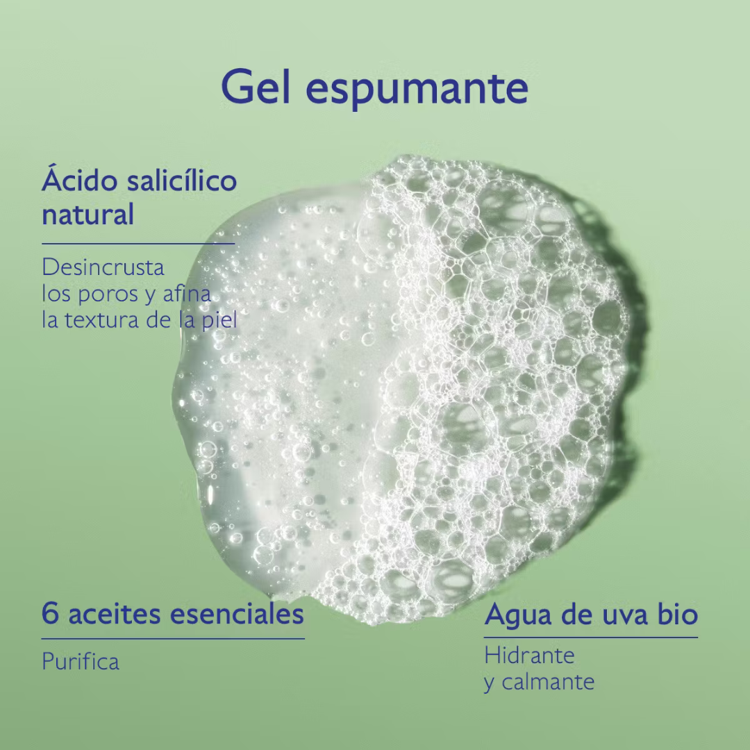 -Limpiadores Faciales-Caudalie-Caudalie,gel anti imperfecciones,Gel limpiador,piel adulta,Piel con Acné,piel grasa,piel joven,Vinopure-Farmacia Cruz Cubierta
