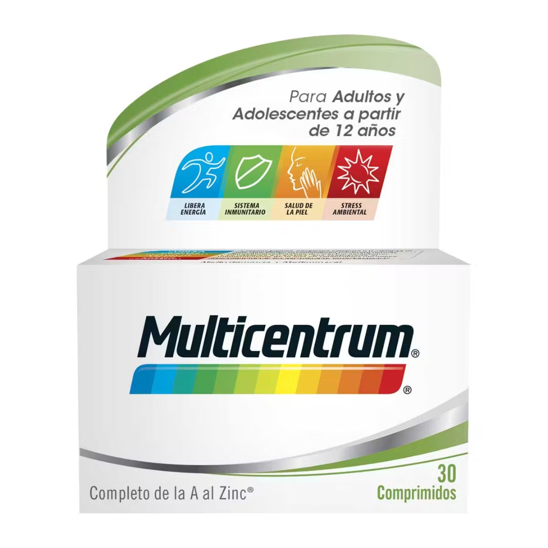 -Vitaminas y Suplementos-GSK-Complejos vitamínicos, Multicentrum-Farmacia Cruz Cubierta
