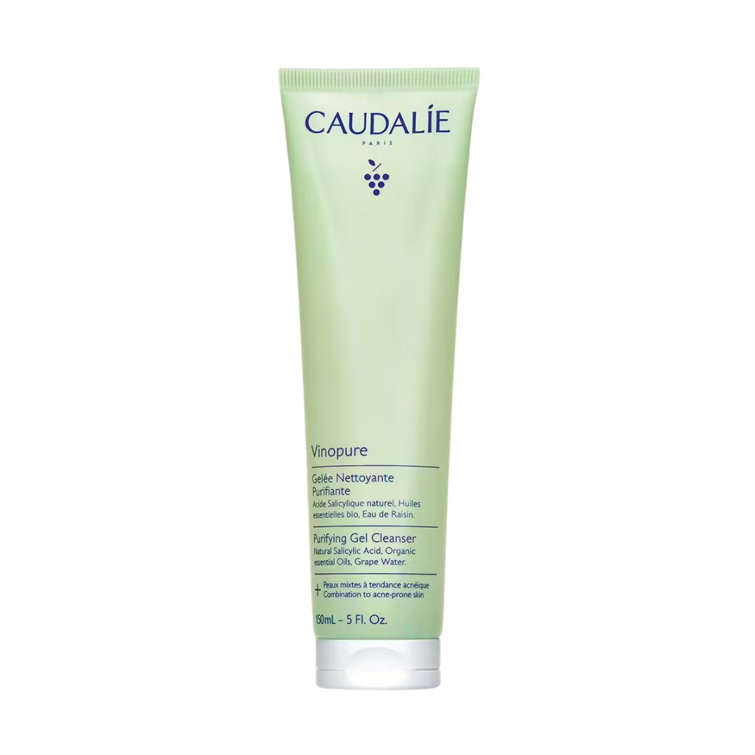 -Limpiadores Faciales-Caudalie-Caudalie,gel anti imperfecciones,Gel limpiador,piel adulta,Piel con Acné,piel grasa,piel joven,Vinopure-Farmacia Cruz Cubierta