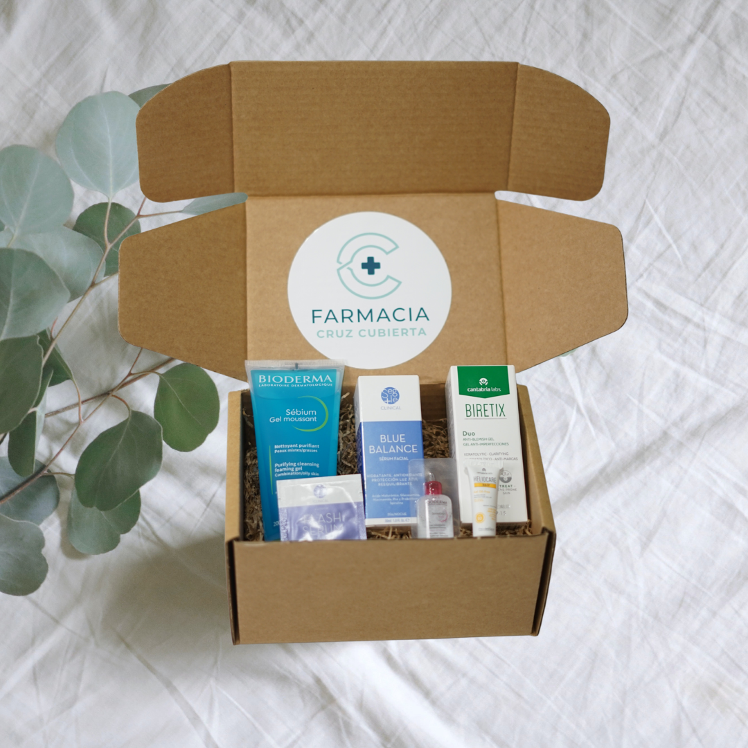 -Para Piel Adulta y Grasa-farmacia cruz cubierta-beauty box, Bioderma, Bioderma Sebium, Biretix, Endocare, piel adulta, Piel con Acné, piel grasa, piel joven, piel normal, Segle, Segle Blue Balance, Sérum-Farmacia Cruz Cubierta