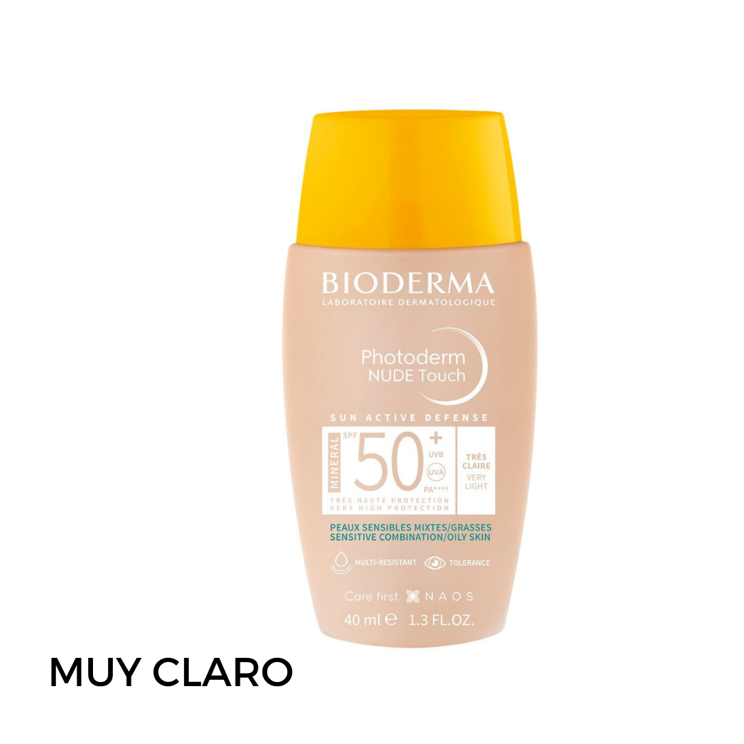 -Protección Solar-Bioderma-Bioderma, Bioderma Photoderm, Protector Solar, Protector Solar con Color, protector solar facial-Muy Claro-Farmacia Cruz Cubierta