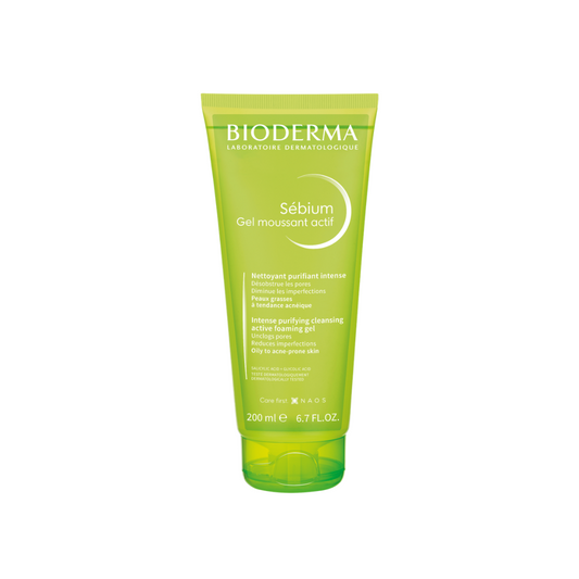 -Limpiadores Faciales-Bioderma-Bioderma, Bioderma Sebium, Gel limpiador, piel adulta, Piel con Acné, piel grasa, piel joven, piel madura-Farmacia Cruz Cubierta