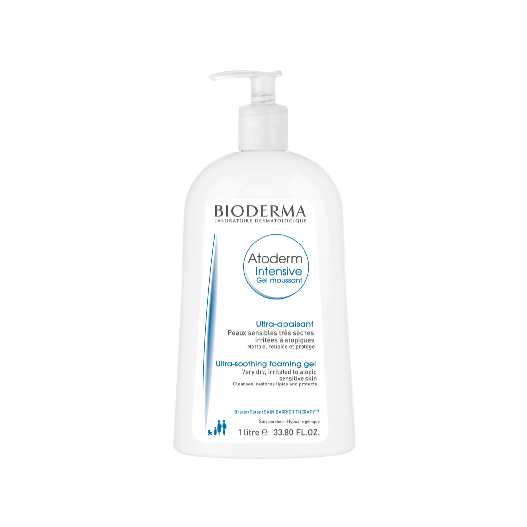 -Gel de ducha-Bioderma-Bioderma, Bioderma Atoderm, gel/aceite de ducha, higiene corporal, piel atópica-Farmacia Cruz Cubierta