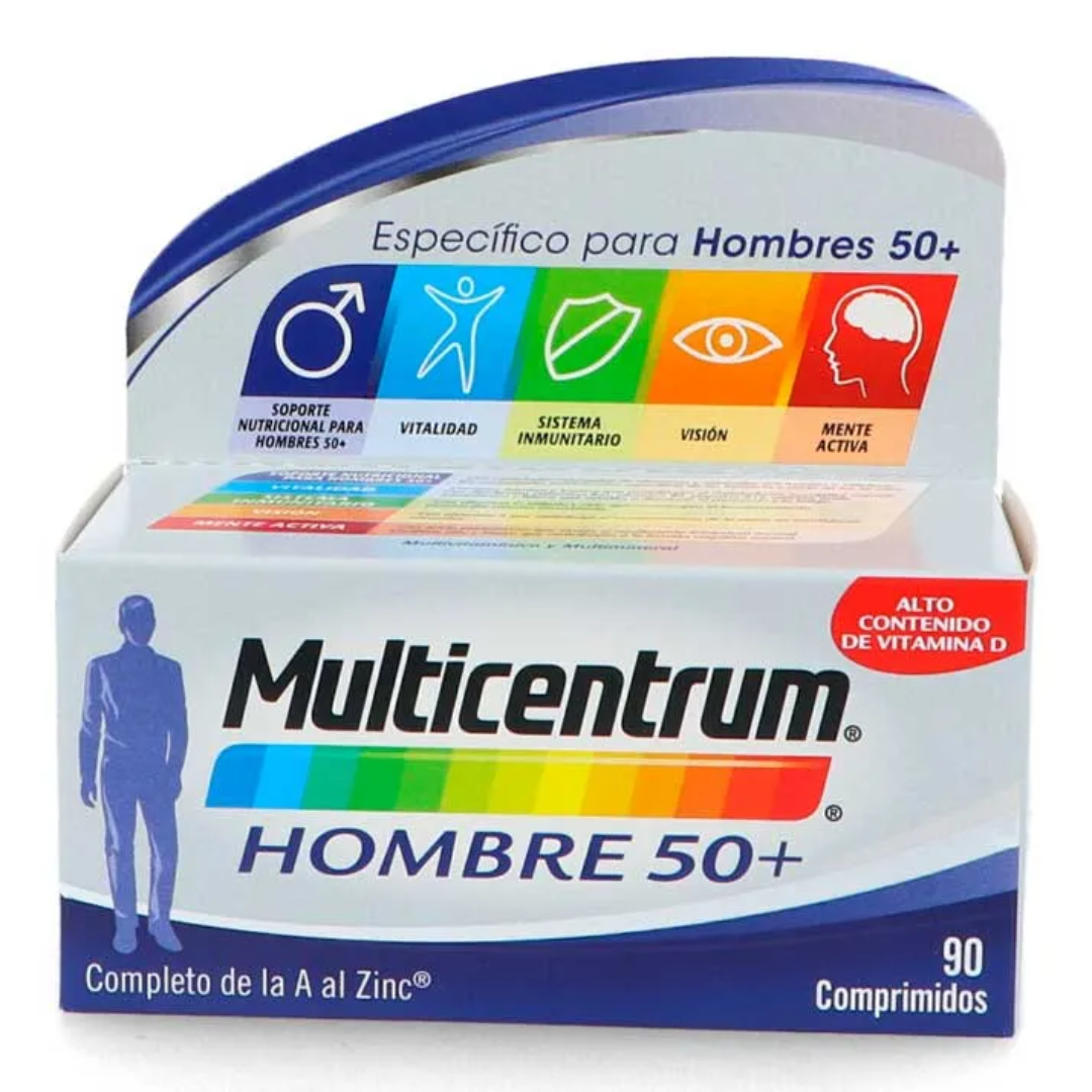 -Vitaminas y Suplementos-GSK-Complejos vitamínicos, Multicentrum-Farmacia Cruz Cubierta