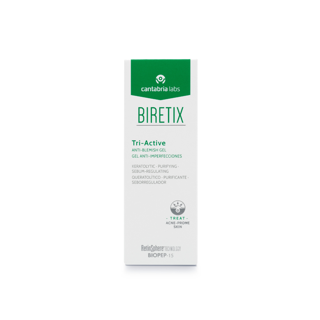 -Para Piel Adulta con Acné-Cantabria Labs-Biretix, Cantabria Labs, gel anti imperfecciones, piel adulta, Piel con Acné, piel grasa, piel joven-Farmacia Cruz Cubierta