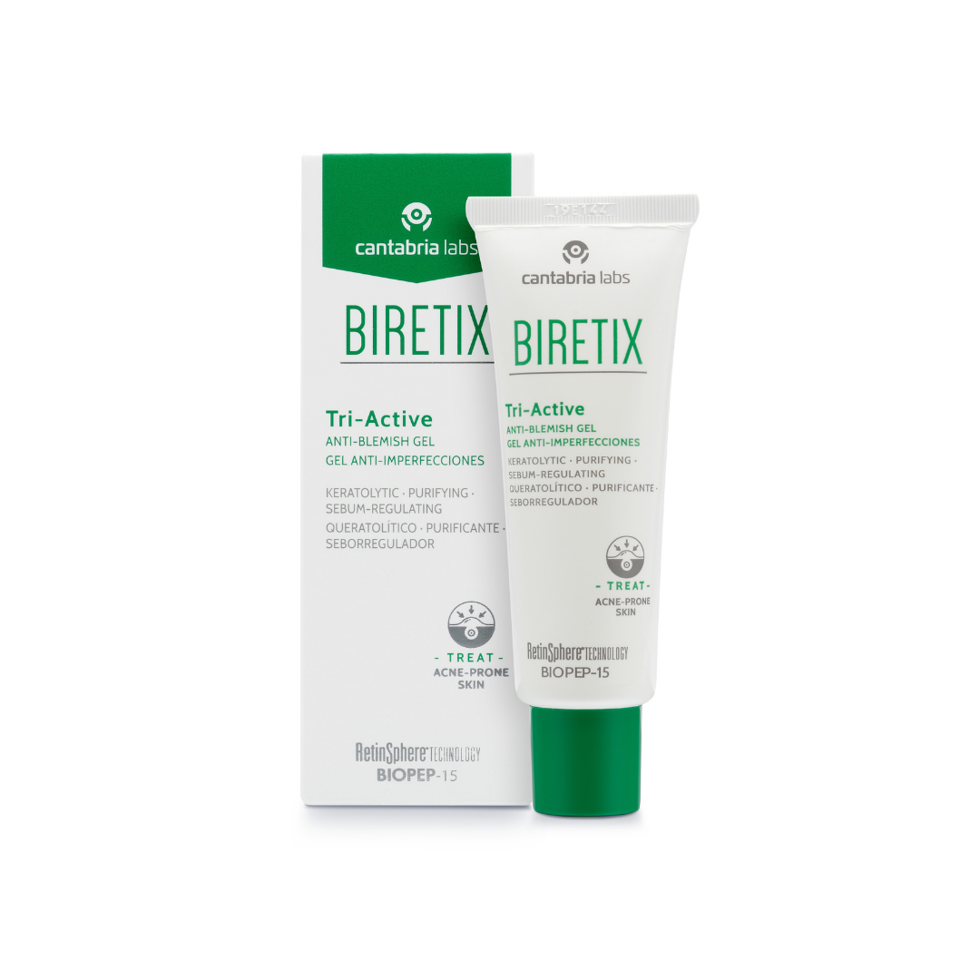 -Para Piel Adulta con Acné-Cantabria Labs-Biretix, Cantabria Labs, gel anti imperfecciones, piel adulta, Piel con Acné, piel grasa, piel joven-Farmacia Cruz Cubierta