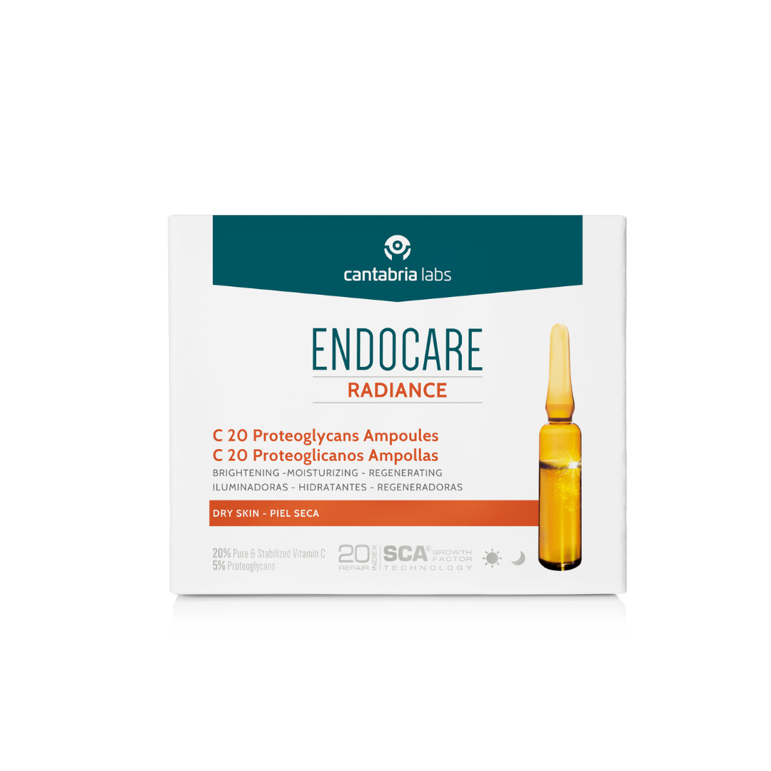-Mascarillas y Ampollas-Cantabria Labs-Ampollas faciales, antiedad, Antioxidante, Cantabria Labs, Endocare Radiance, piel adulta, piel madura, piel seca-Farmacia Cruz Cubierta