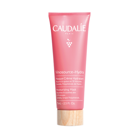 -Mascarilla Hidratante-Caudalie-Caudalie, Crema de día, crema de noche, mascarilla, piel adulta, piel joven, piel madura, piel normal, piel seca, piel sensible, Vinosource-Farmacia Cruz Cubierta