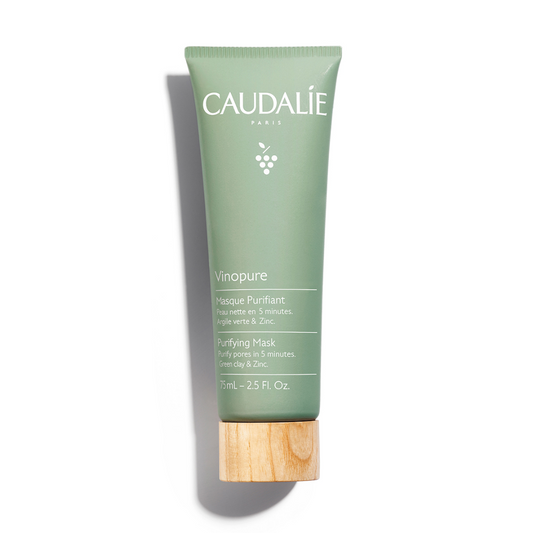 -Mascarilla-Caudalie-Caudalie, mascarilla, piel adulta, Piel con Acné, piel grasa, piel joven, Vinopure-Farmacia Cruz Cubierta