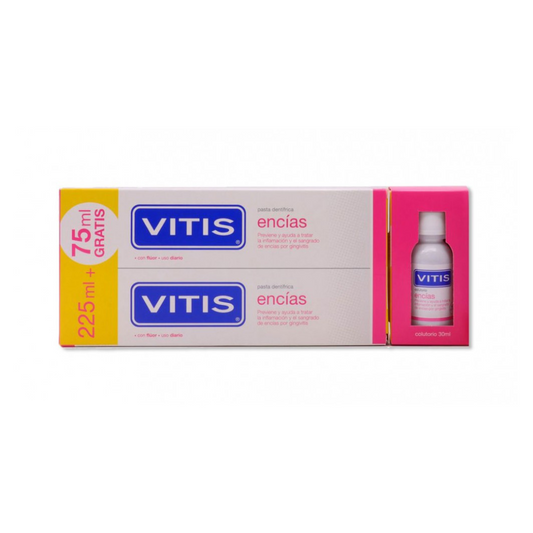 -Vitis-pack promocional, pastas dentales, vitis-Farmacia Cruz Cubierta